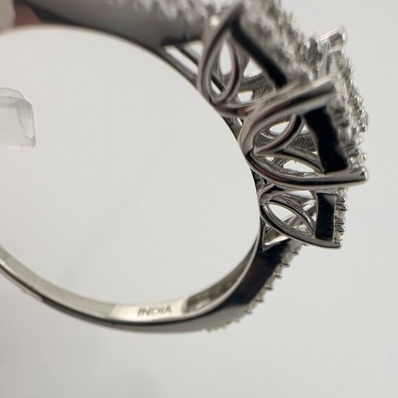 Stunning 1/2 Carat VS Lab Diamond Ring with Digital Appraisal Size 10 - Picture 4 of 16